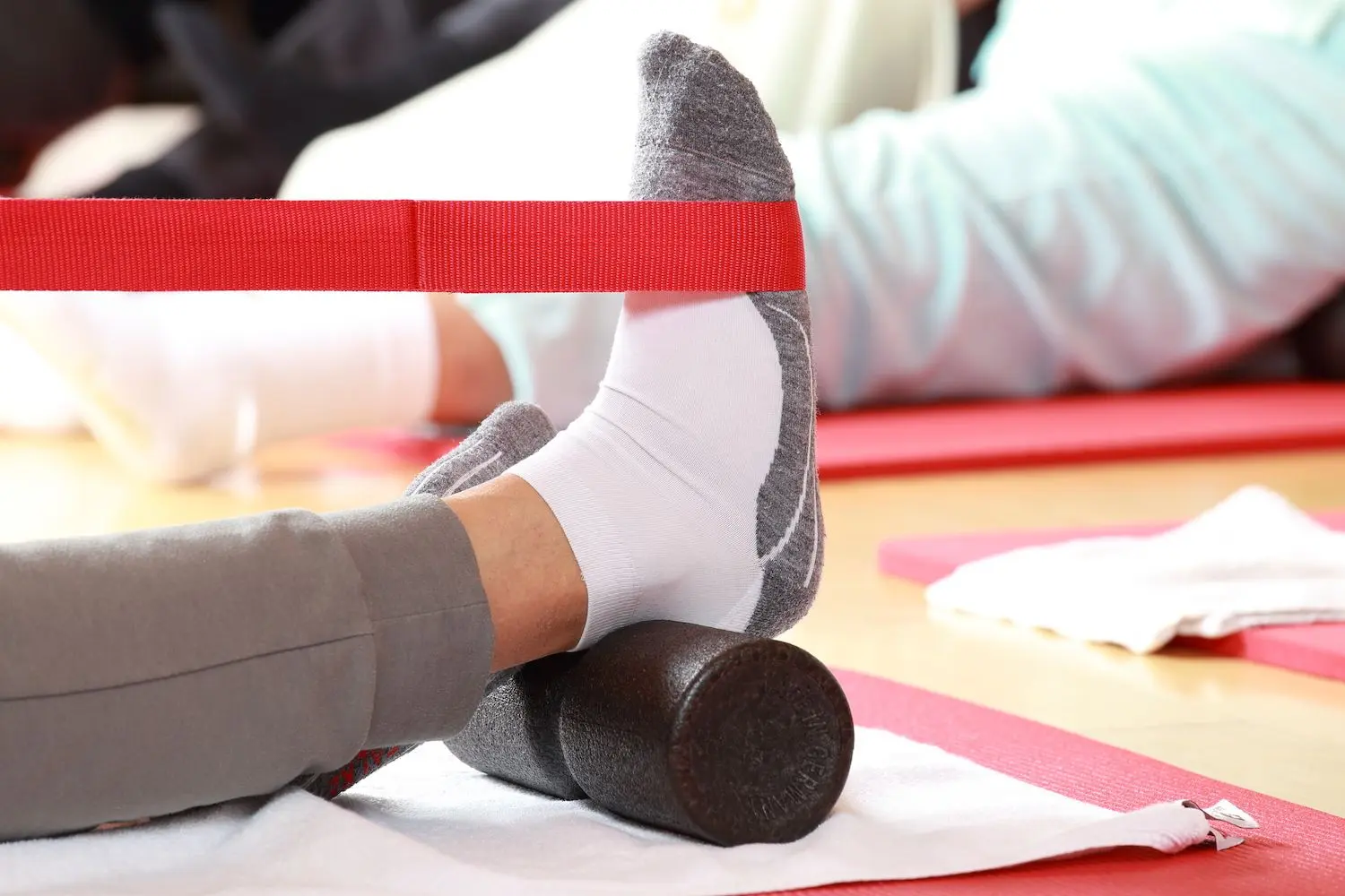 Ein Mann macht Sport